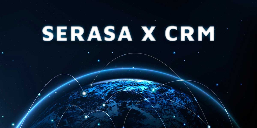 Serasa API: imagem de uma parte do planeta terra com algumas linhas de conexão.